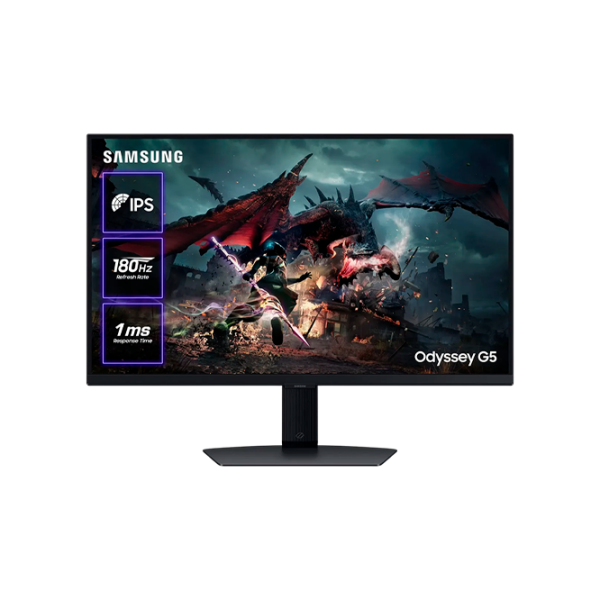 Monitor Samsung Odyssey G5 S27DG500E Black 27" WQHD IPS WLED photo 1