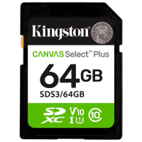 SD Kingston Canvas Select Plus 64 GB 