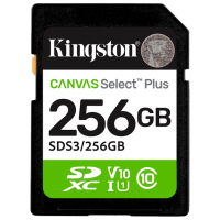 SD Kingston Canvas Select Plus 256 GB 