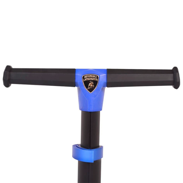 Детский трёхколёсный самокат Moni Lamborghini (MT.226496) Синий 2 года, 50 кг, Полиуретановые photo 6