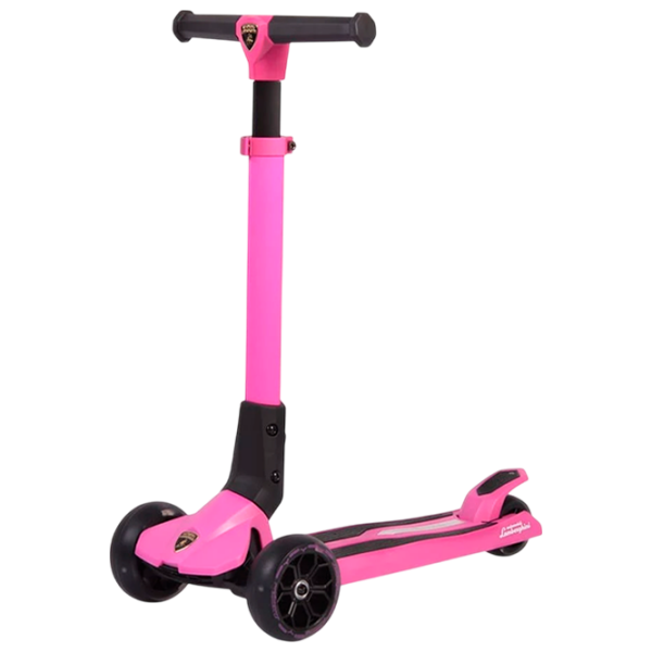Trotinetă pentru copii cu trei roți Moni Lamborghini (MT.226499) Pink 2 ani, 50 kg, Din PU photo 1