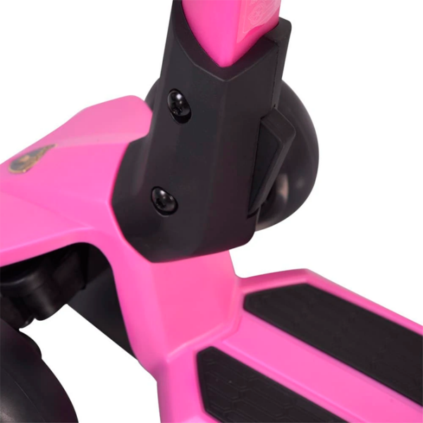 Trotinetă pentru copii cu trei roți Moni Lamborghini (MT.226499) Pink 2 ani, 50 kg, Din PU photo 4