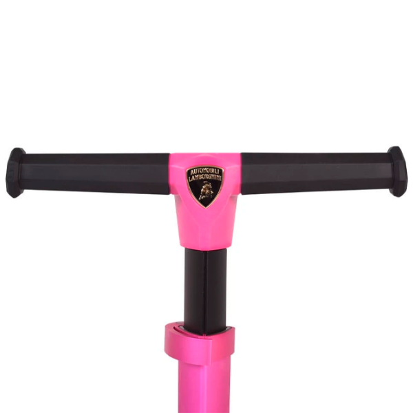 Trotinetă pentru copii cu trei roți Moni Lamborghini (MT.226499) Pink 2 ani, 50 kg, Din PU photo 7