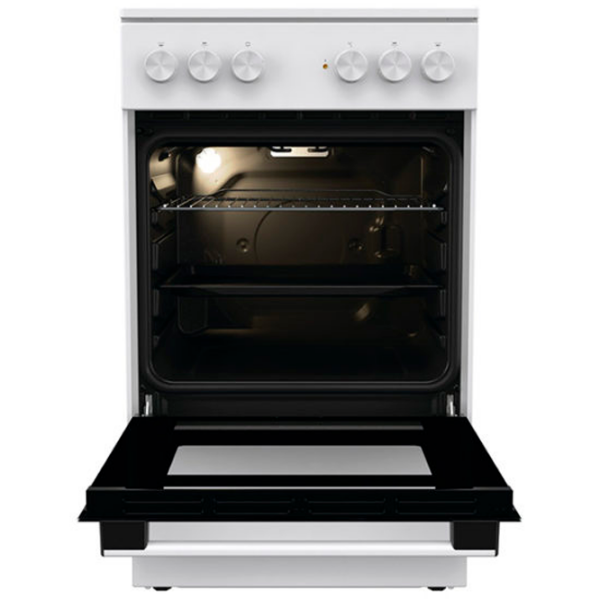 Плита Gorenje GEC5A10WG Белый Тип плиты: Электрическая, 68 л, Тип духовки: Электрическая photo 2