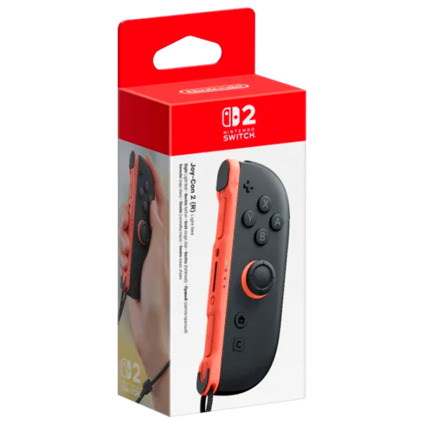Контроллер Nintendo Joy-Con 2 Right Светло-красный Беспроводные / 10 buttons photo 1