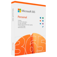 Пакет офисных программ Microsoft 365 Personal Russian 32/64-bit Online 1 ПК, Online, 12