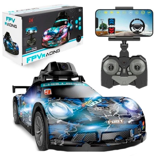 Mașină Lead Honor Racing Car Wolf LH-C076
Black
Blue  photo 1