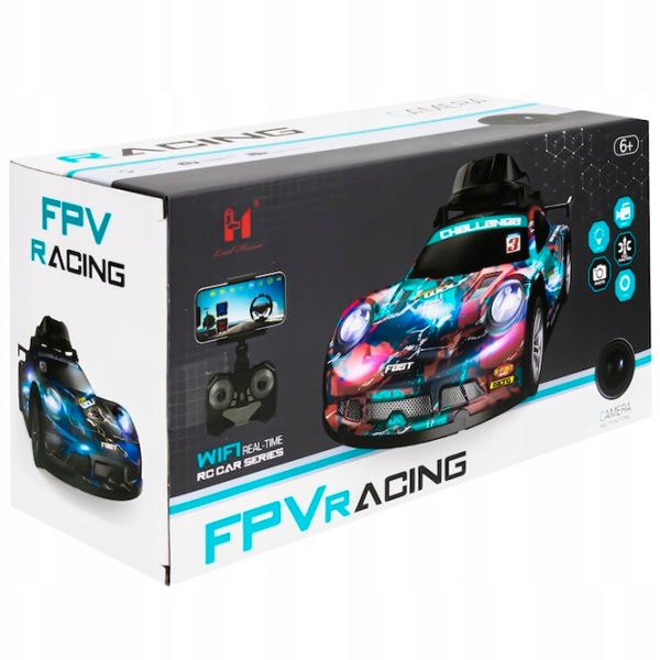Mașină Lead Honor Racing Car Wolf LH-C076
Black
Blue  photo 2