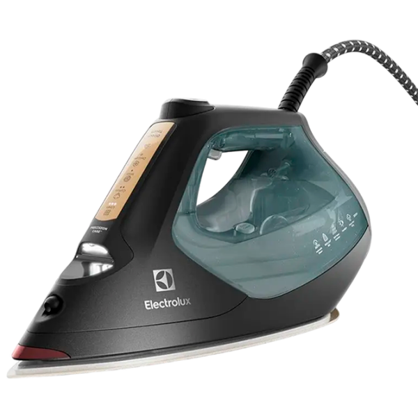 Fier de călcat Electrolux E8SI2-8OG Black 2800 W, 55 g/min, 0.37 l, Aluminiu anodizat photo 2
