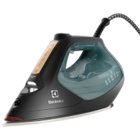 Fier de călcat Electrolux E8SI2-8OG Black 2800 W, 55 g/min, 0.37 l, Aluminiu anodizat