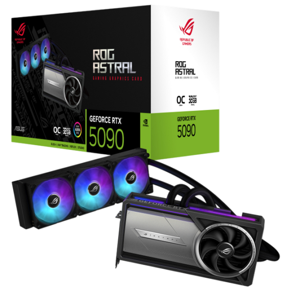 Видеокарта Asus GeForce RTX 5090 ROG Astral LC OC Edition 32 ГБ PCI Express x16 5.0 photo 15