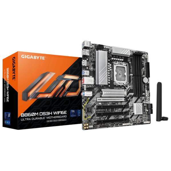 Материнская плата Gigabyte B860M DS3H WIFI6E mATX  photo 4