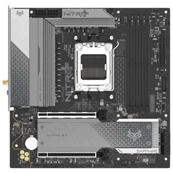 Материнская плата Sapphire NITRO+ B850M WIFI mATX  photo 1