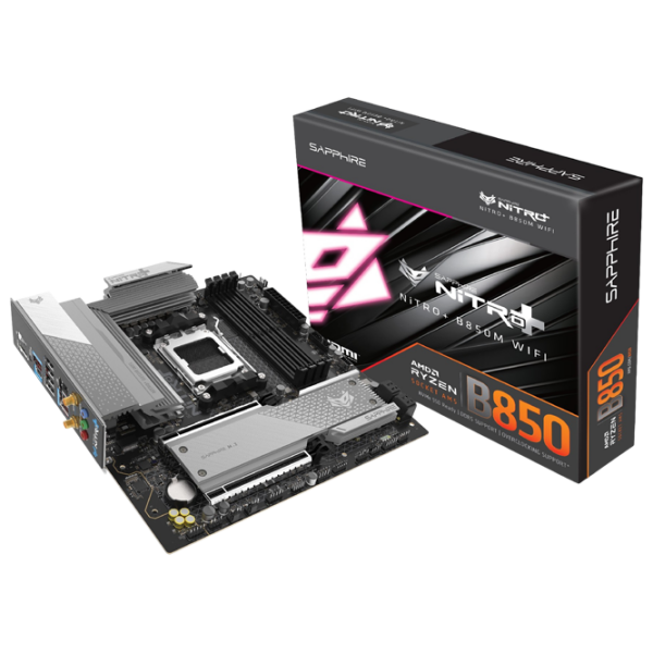 Материнская плата Sapphire NITRO+ B850M WIFI mATX  photo 5