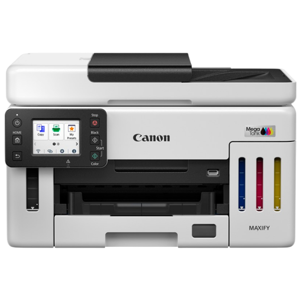 Dispozitiv multifuncțional Canon
MAXIFY
GX6140 White Inkjet, Color, 1200 x 600 dpi photo 1