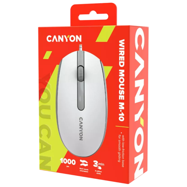 Mouse Canyon M-10 White Cu fir, 1000 dpi photo 6