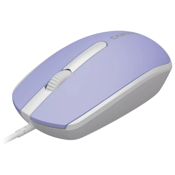 Мышь Canyon M-10 Белый Проводная, 1000 dpi photo 2