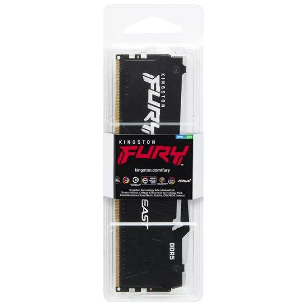 Оперативная память 8 ГБ Kingston FURY Beast RGB KF560C30BBEA-8 DIMM, DDR5, 6000 МГц photo 4
