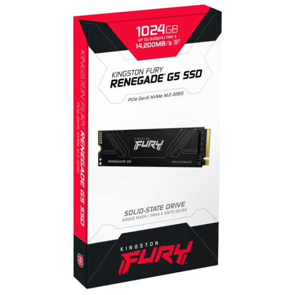 SSD Kingston Fury Renegade G5 M.2 NVMe 4 ТБ Скорость чтения: 14800 МБ/с,
Скорость записи: 14000 МБ/с photo 4
