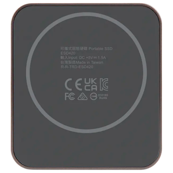 Unități de stocare externe SSD Transcend ESD420 1 TB Iron Gray  photo 3