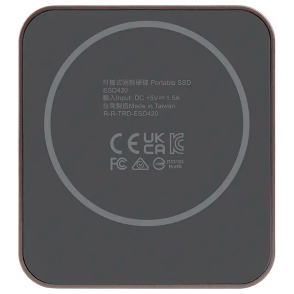 Unități de stocare externe SSD Transcend ESD420 1 TB Rose Gold  photo 2
