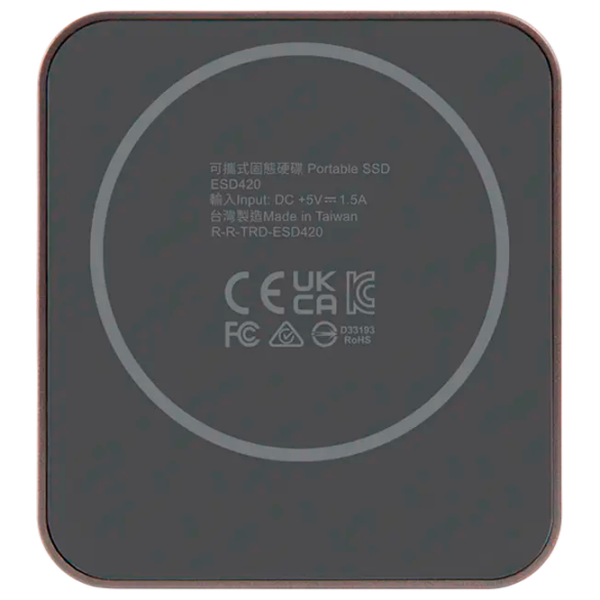 Unități de stocare externe SSD Transcend ESD420 4 TB Rose Gold  photo 2