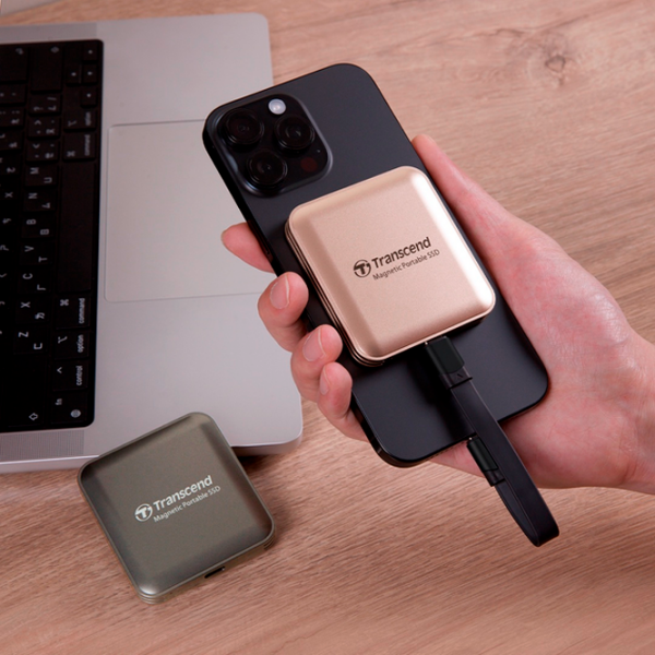 Unități de stocare externe SSD Transcend ESD420 4 TB Rose Gold  photo 4