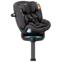 Детское автокресло Graco 360 Turn2Me Grow I-Size GC2404AAIRO000 Черный 0 месяцев - 7 лет, 25 кг