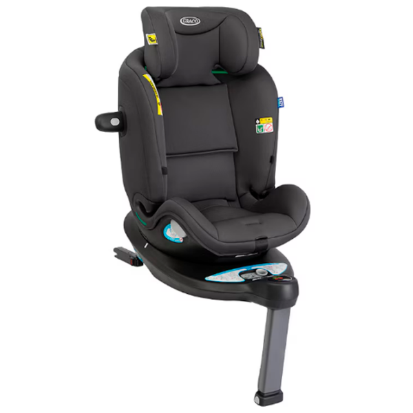 Детское автокресло Graco 360 Turn2Me Grow I-Size GC2404AAIRO000 Черный 0 месяцев - 7 лет, 25 кг photo 4