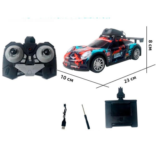 Машинка Lead Honor Racing Car Wolf LH-C076
Черный
Красный  photo 4