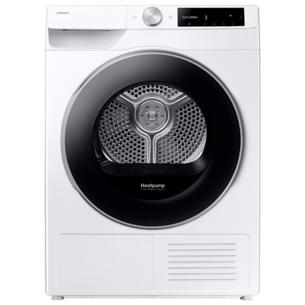 Mașină de uscat rufe Samsung DV90DG6845LEU4 White 9 kg, A photo 1
