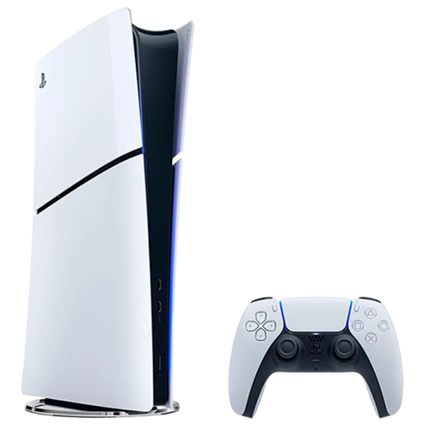 Consolă pentru jocuri Sony PlayStation 5 Slim Digital Edition White SSD 1 TB, RAM 16 GB photo 3