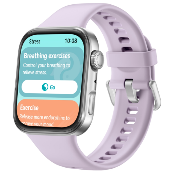 Ceas inteligent Huawei Watch FIT 4 Purple 1.82" | 43 mm | Aluminiu/Cauciuc cu fluor
|  photo 7