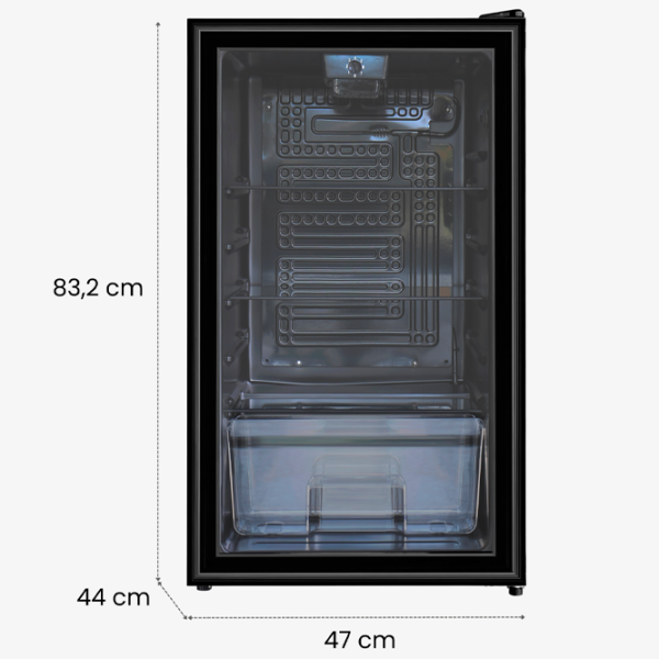 Vitrină frigorifică Starcrest SBC-9202BK Black  / , / , E photo 6