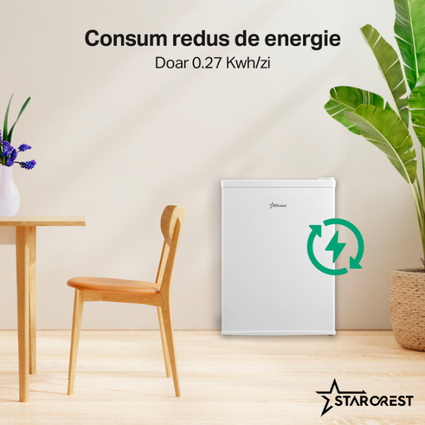 Frigider Starcrest SF-660WHT White 62l / No Frost, 4l / Manual, E photo 4