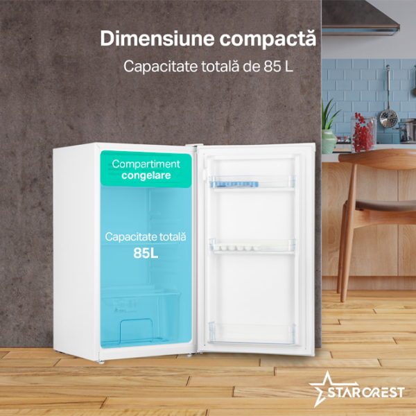 Frigider Starcrest SF-85WH-E White 85l / Manual, / , E photo 3