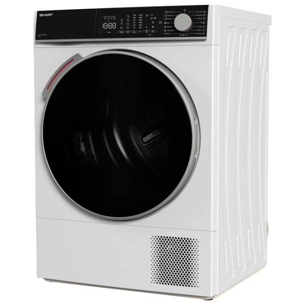 Mașină de uscat rufe SHARP KD-NHL9S9GWC-EE White 9 kg, A++ photo 3