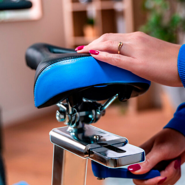 Bicicletă fitness Thunder SPINZO-X Black Blue , 135 kg photo 10