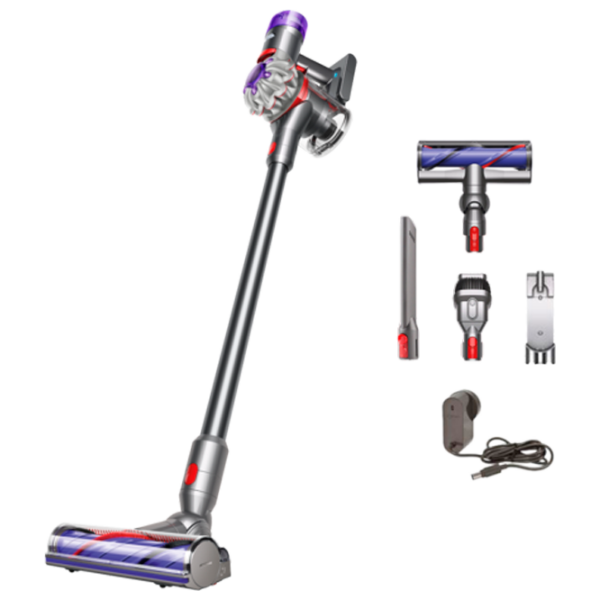 Aspirator vertical Dyson V8 Advanced Silver 425 W | Uscată | Container | 0.54 l photo 2