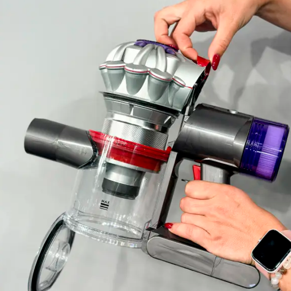 Aspirator vertical Dyson V8 Advanced Silver 425 W | Uscată | Container | 0.54 l photo 10