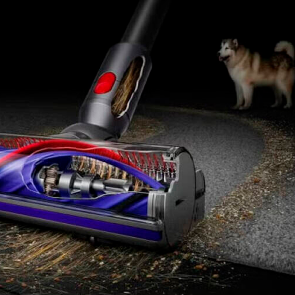 Aspirator vertical Dyson V8 Advanced Silver 425 W | Uscată | Container | 0.54 l photo 11
