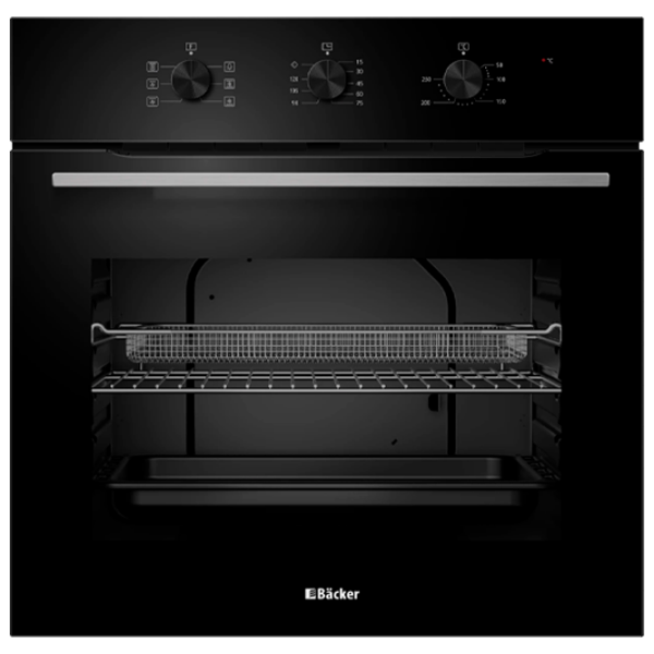 Cuptor încorporabil Backer BMO-6M 6045BL Black , 60 l photo 1