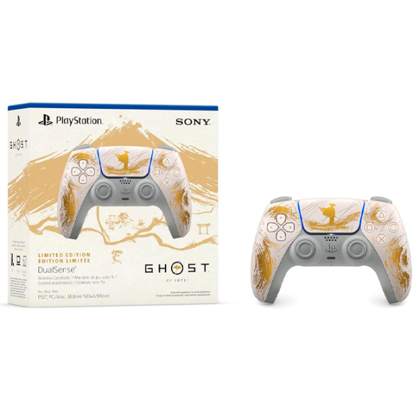 Геймпад Sony DualSense Ghost of Yotei Limited Edition Золото Беспроводные / 16 buttons photo 7