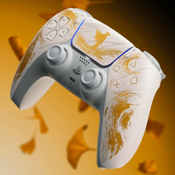 Геймпад Sony DualSense Ghost of Yotei Limited Edition Золото Беспроводные / 16 buttons photo 8