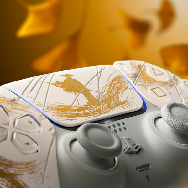Геймпад Sony DualSense Ghost of Yotei Limited Edition Золото Беспроводные / 16 buttons photo 9
