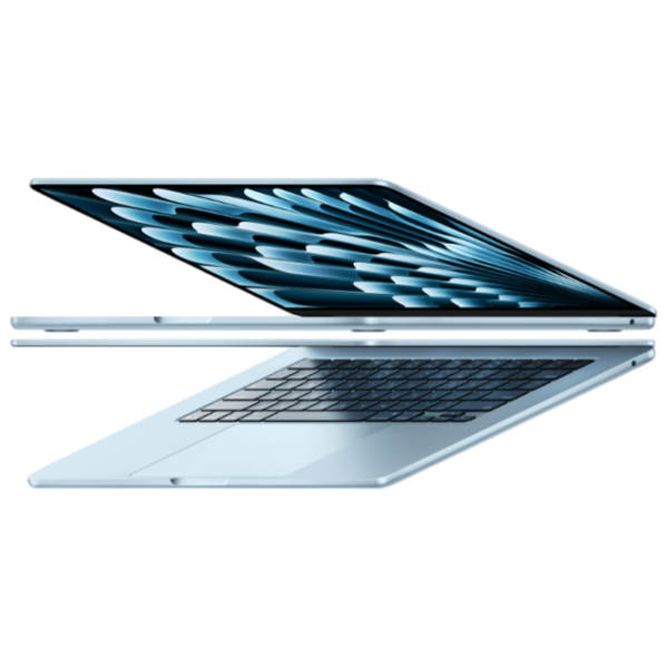 Laptop Apple MacBook Air 13.6 2025 Sky Blue 13.6" | 16 GB | 512 GB | Apple M4 10C/10G | VGA Integrată photo 4