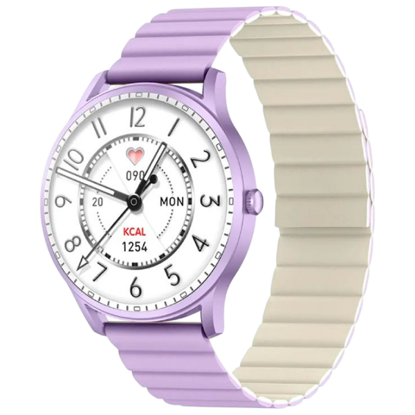 Ceas inteligent Kieslect Lora Lady Calling Gold 1.32" | 40mm | Aliaj din aluminiu/Silicon
|  photo 1