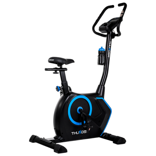 Bicicletă fitness Thunder TRIX Black Blue , 150 kg photo 1