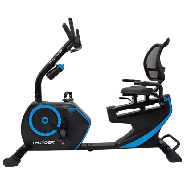 Bicicletă fitness Thunder Opal Black Blue , 150 kg photo 1