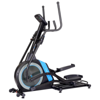 Bicicletă eliptică Thunder Blaze Black Blue 130 kg